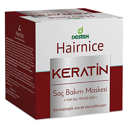 DESTEK HAIRNICE KERATİN SAÇ BAKIM MASKESİ 150 GR