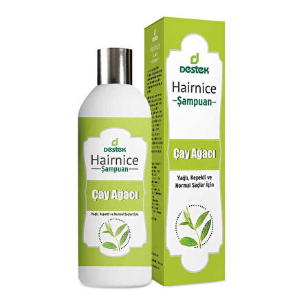 DESTEK HAIRNICE ÇAY AĞACI-MENTHOL ŞAMPUAN 330 ML