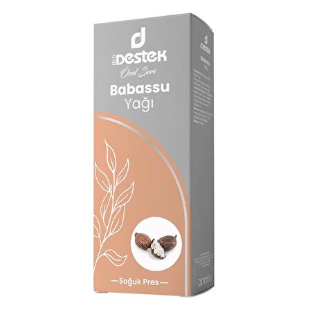 DESTEK BABASSU YAĞI 20 ML