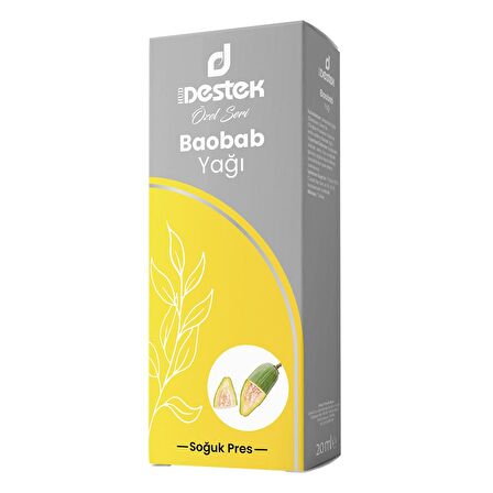 DESTEK BAOBAB YAĞI 20 ML