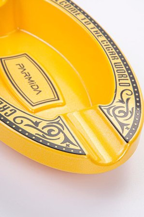 Parmida Sarı İşlemeli İkili Puro Küllüğü - TR6850