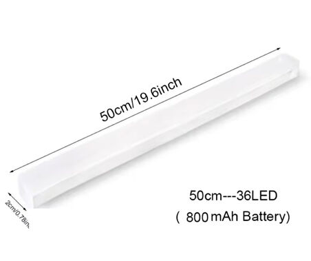  50 CM SARI GÜN IŞIĞI HAREKET SENSÖRLÜ DOLAP İÇİ ÇALIŞMA MASASI MUTFAK TEZGAH ALTI USB LED IŞIK