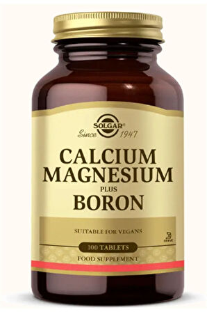 Calcıum Magnesıum Plus Boron 100 Tabs