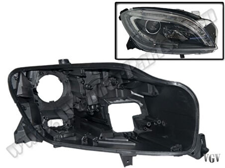Mercedes Far Kasası Sag (bi-Xenon) ML-Class W166 11>15 - Wenderparts Ma1668205559p2