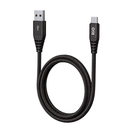 Nylon Örgülü Type-C Kablo 2 Metre 2.4A Hızlı Şarj Qualcomm QC 3.0