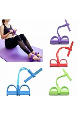 Body Trimmer Egzersiz Aleti El Ayak Egzersiz Direnç Yayı Lastiği Spor Aleti