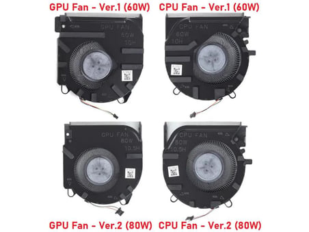 Hp Victus 16-d0000 Serisi Notebook Gpu, Ekran Kartı Fanı (Sol Fan) - V1 / 60W