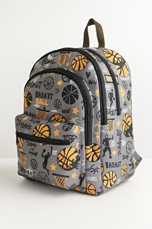 NewBag BASKETBOL ERKEK SIRT OKUL ÇANTASI-3'LÜ SET  (YENİ SEZON)