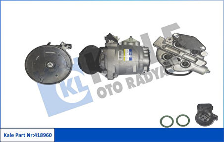 Ford Klima Kompresor Komple Ford Transıt Connect 07>13 - Kale 418960