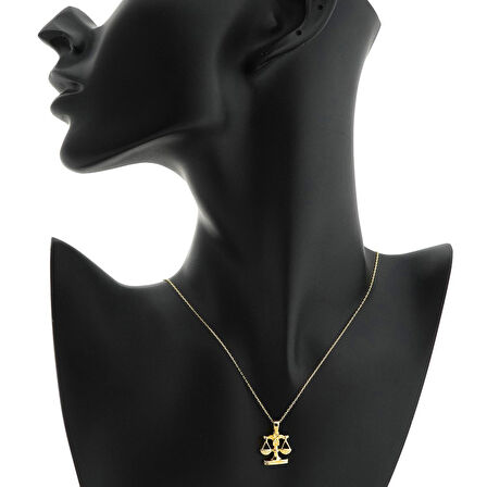 Akrep Burcu Altın Kolye / 22 Ayar