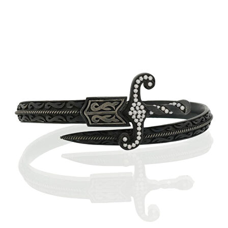 Pırlanta Kılıç Erkek Kelepçe