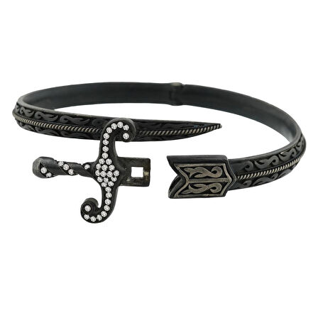 Pırlanta Kılıç Erkek Kelepçe