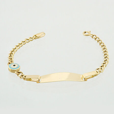 Mineli Göz Çocuk Künye Bileklik