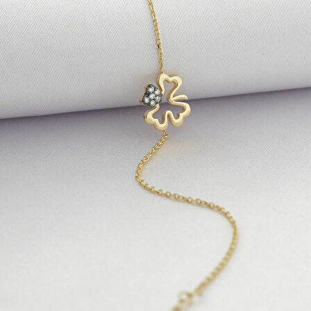 Pırlanta Yonca Bileklik