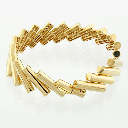 Melodi Bar Altın Bileklik-14 Ayar