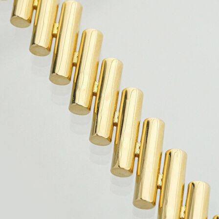 Melodi Bar Altın Bileklik-14 Ayar