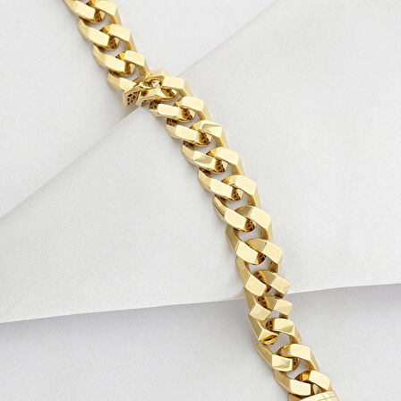 Sharp Cut Gurmet Altın Bileklik-14 Ayar