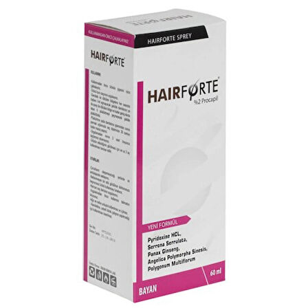 Hair Pharma Hair Forte Kadın Sprey