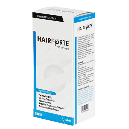 Hair Pharma Hairforte Sprey Erkek