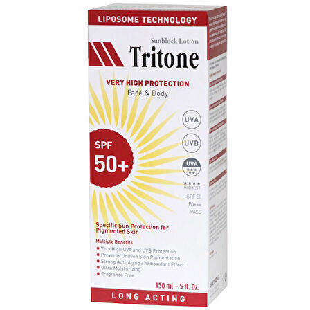 Tritone SPF 50+ Güneş Koruyucu Losyon 150 ml