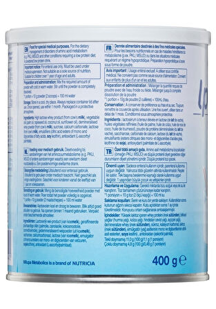 Milupa Lp-Drink Düşük Proteinli İçecek 