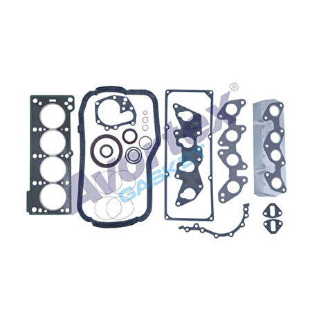 Renault Motor Full Takım Conta Skcli Nbr Keceli Subap Lastıklı R9 R11 R19 Clio Kangoo 1,4 (e6j E7j) - Avortex 854600