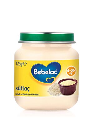 Bebelac Prebiyotik Kavanoz Maması 6 x 125 gr