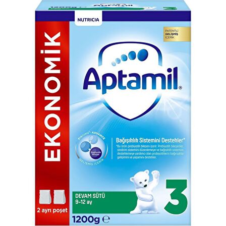 Aptamil 3 Numara Devam Sütü 1200 gr.