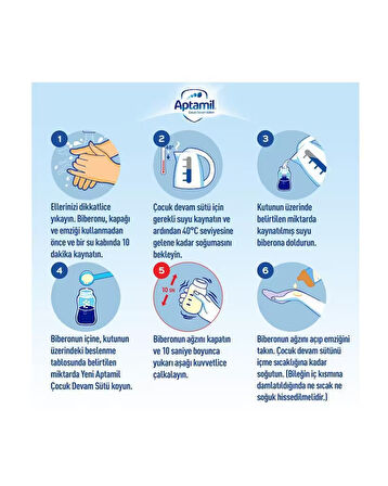 Aptamil Pronutra 2 Devam Sütü 900 gr  6-9 Ay 