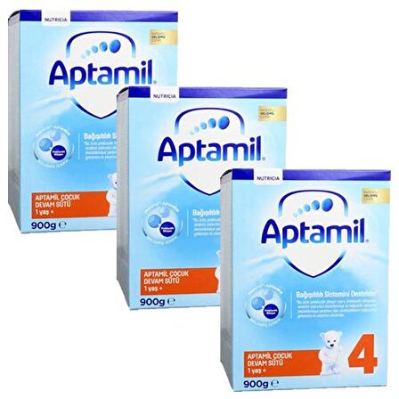 Aptamil 4 Çocuk Devam Sütü 900 g 1 Yaş+ 3 Adet