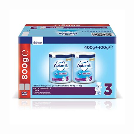 Aptamil Prosyneo 3 Çocuk Devam Sütü 2x400 gr