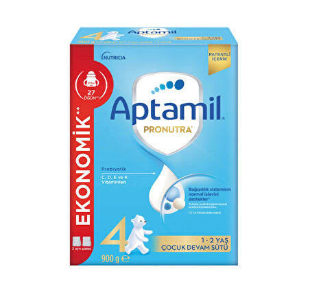 Aptamil Pronutra 4 Devam Sütü 900 gr - Ekonomik Paket