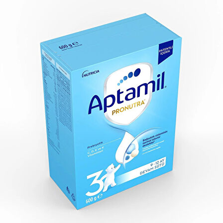 Aptamil 3 Pronutra Bebek Devam Sütü 600 gr.
