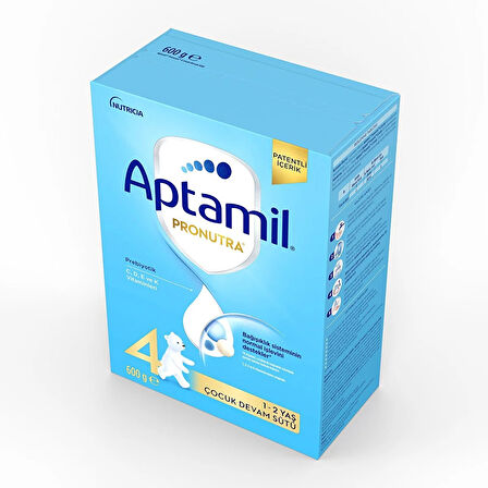Aptamil 4 Pronutra Çocuk Devam Sütü 600 gr.