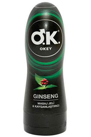 Masaj Jeli & Kayganlaştırıcı Ginseng 200 Ml  Kayganlaştırıcı Jel