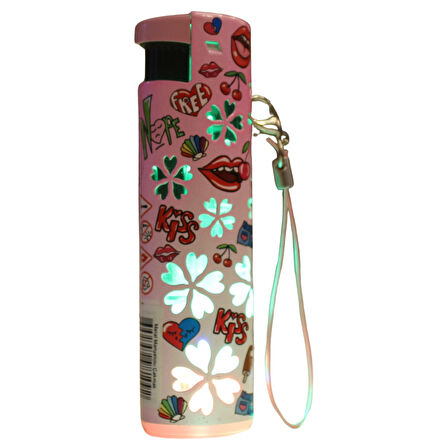 Hunter Turbo Jet Alevli Işıklı Metal Çakmak 4’lü Set – Doldurulabilir LED Işıklı (32-4B2)