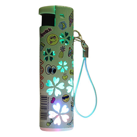 Hunter Turbo Jet Alevli Işıklı Metal Çakmak 4’lü Set – Doldurulabilir LED Işıklı (32-4B4)