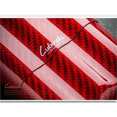 Lubinski Yeni CarbonFiber Puro Kılıfı Kırmızı 3lü (60Ring) LB-524