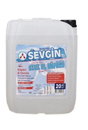 Köpük El Sabunu Sevgin 20 KG 
