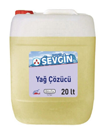 Yağ Sökücü Sevgin 20 KG 