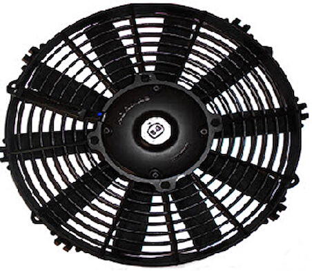 Unıversal Komple Aksiyel Fan-12v 10" İnce Emici   5702110120001 - Kormas-74315008
