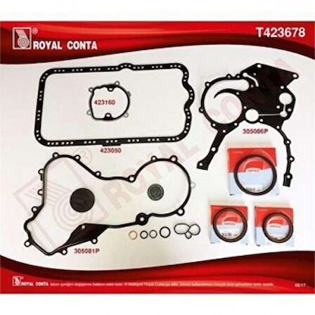Renault Motor Alt Takım Contası Master II Movano 2,5dci G9u Laguna II 2,2dci (reinz Keceli) - Royal T423678