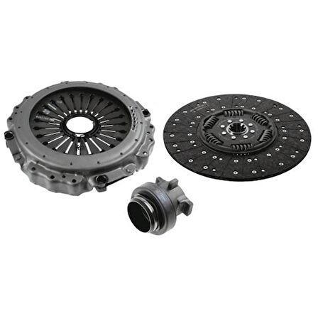 Daf Truck Debriyaj Seti (otomatık) (baskı+dısk+rulman) Daf Xf95 02>06  430 MM - 10 Dis - Sachs 3400 700 489