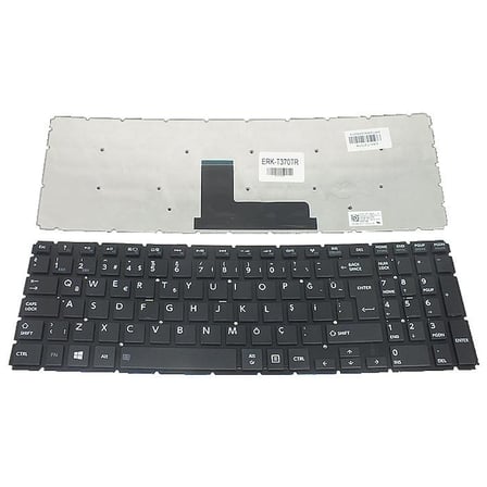 Toshiba S50-B, L50-B Notebook Klavyesi, Laptop Tuş Takımı (Siyah TR)