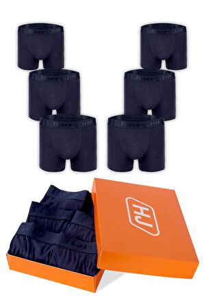 Erkek Boxer Likralı 6'lı Premium Kutu 14 Şubat ,Sevgililer Günü, Hediyelik