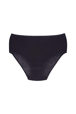 3'lü Paket Ribana Yüksek Bel Kadın Külot 