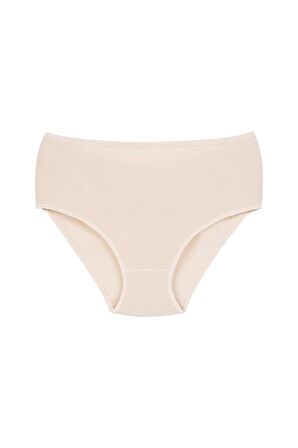 3'lü Paket Ribana Yüksek Bel Kadın Külot 