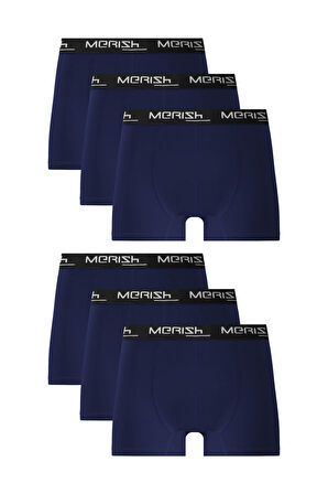 Erkek 6'lı Premium Likralı Boxer ( KUTULU ÜRÜN ) 