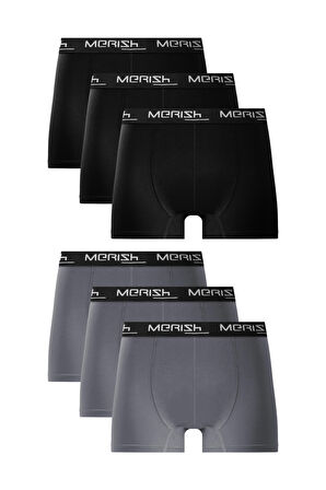 Erkek 6'lı Premium Likralı Boxer ( KUTULU ÜRÜN ) 