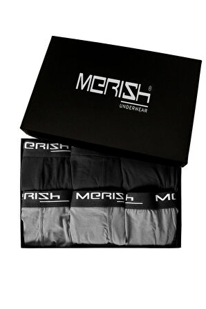 Erkek 6'lı Premium Likralı Boxer ( KUTULU ÜRÜN ) 